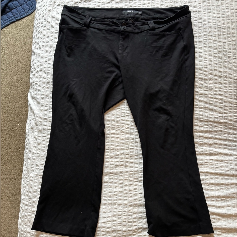 Torrid Flared Ponte Pants
